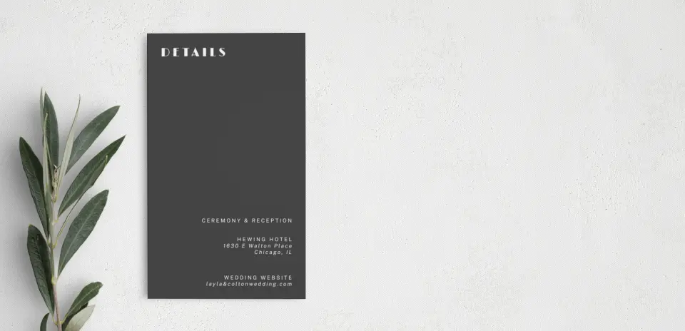 Step Enclosure Card