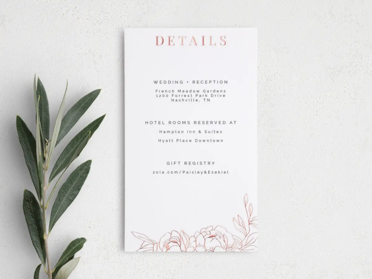 Step Enclosure Card