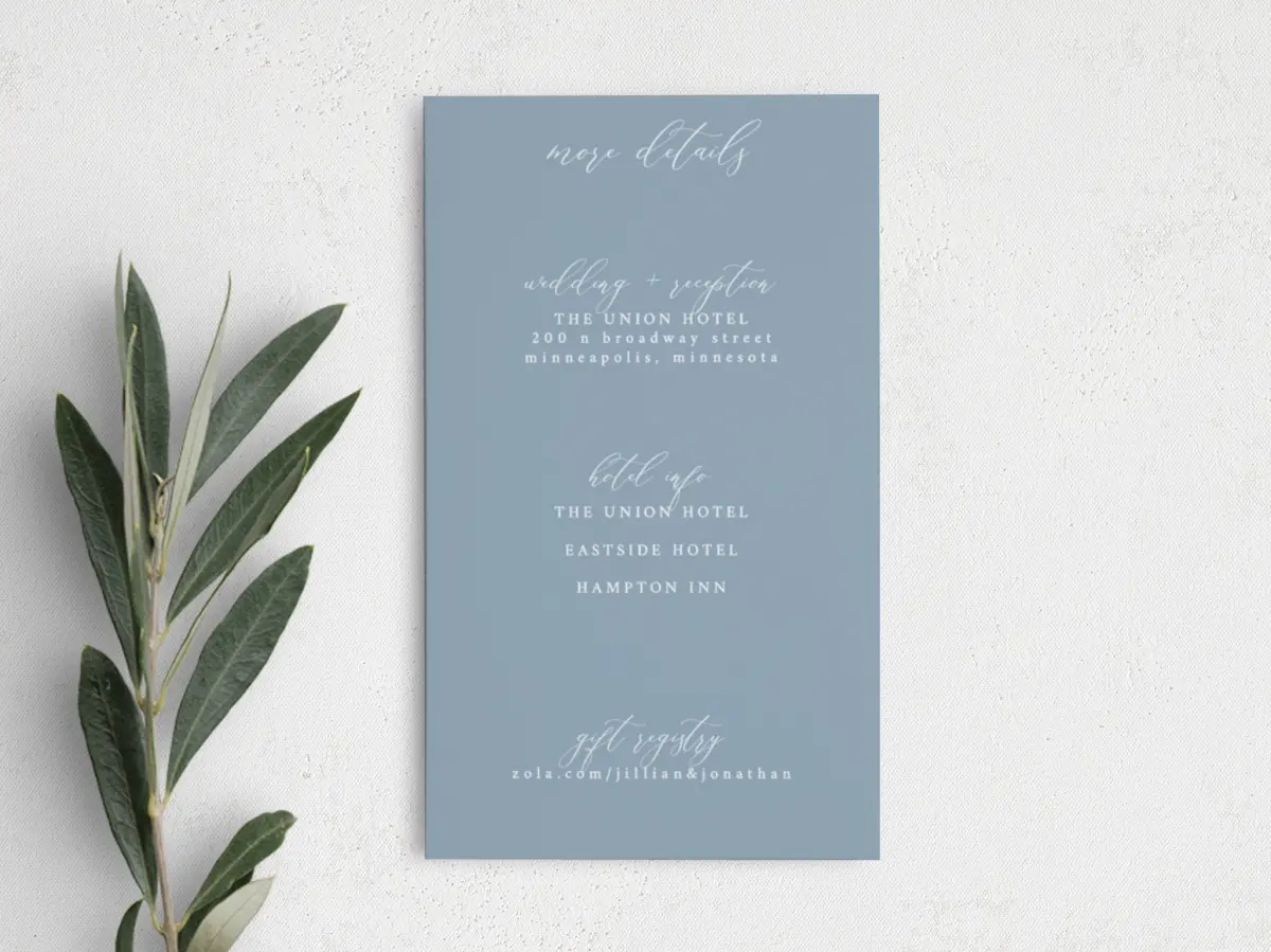 Step Enclosure Card
