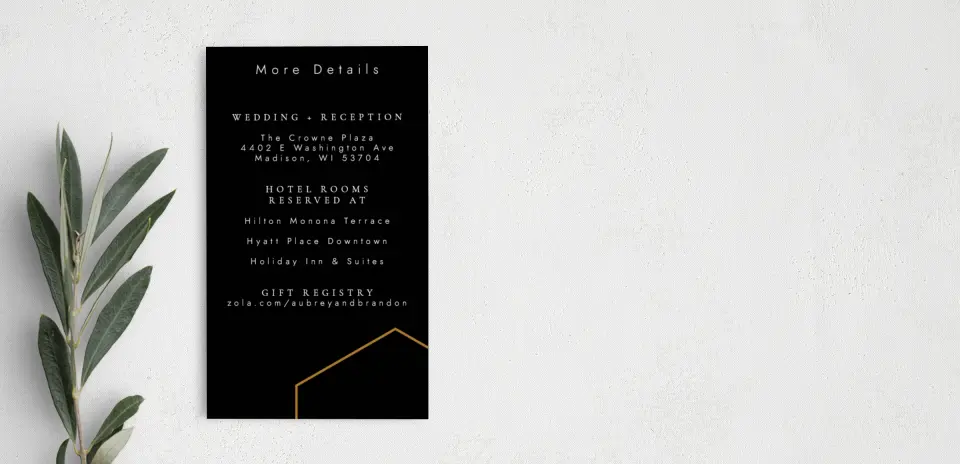 Step Enclosure Card