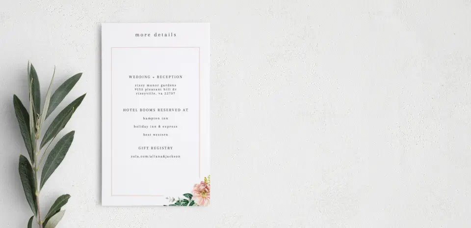 Step Enclosure Card