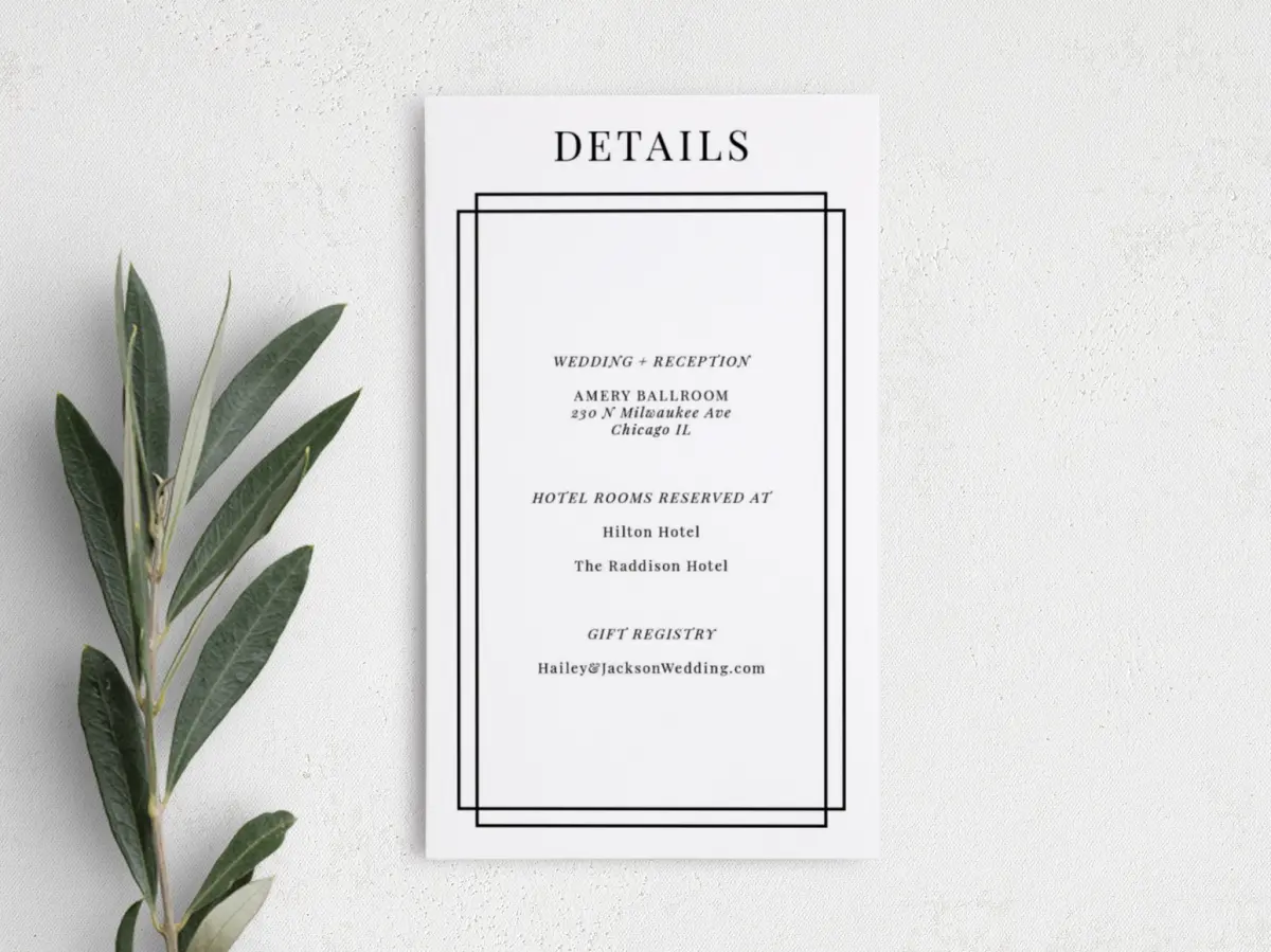 Step Enclosure Card