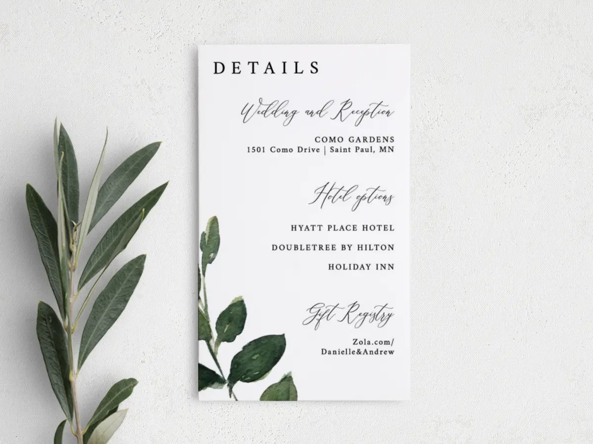 Step Enclosure Card