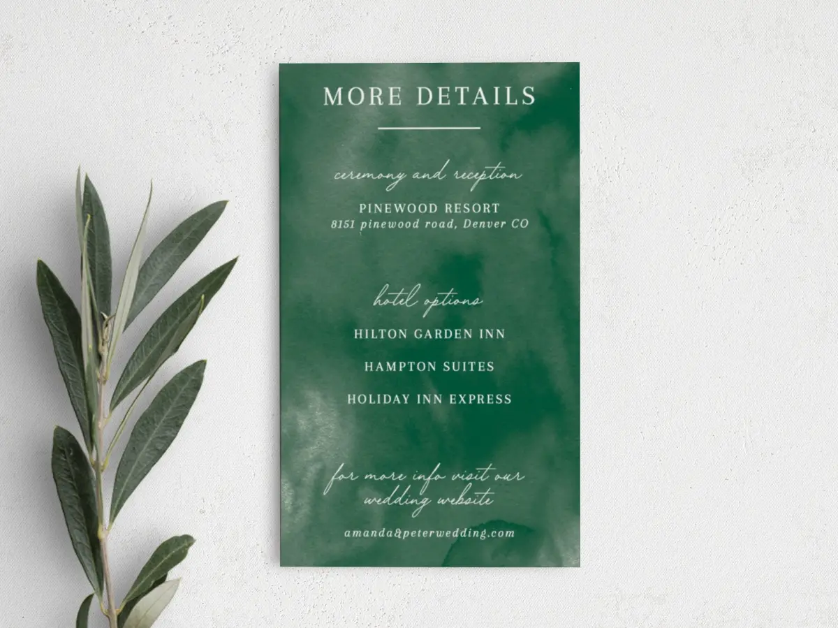 Step Enclosure Card