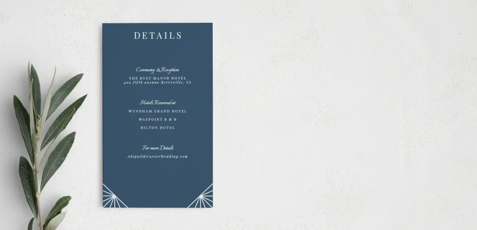 Step Enclosure Card