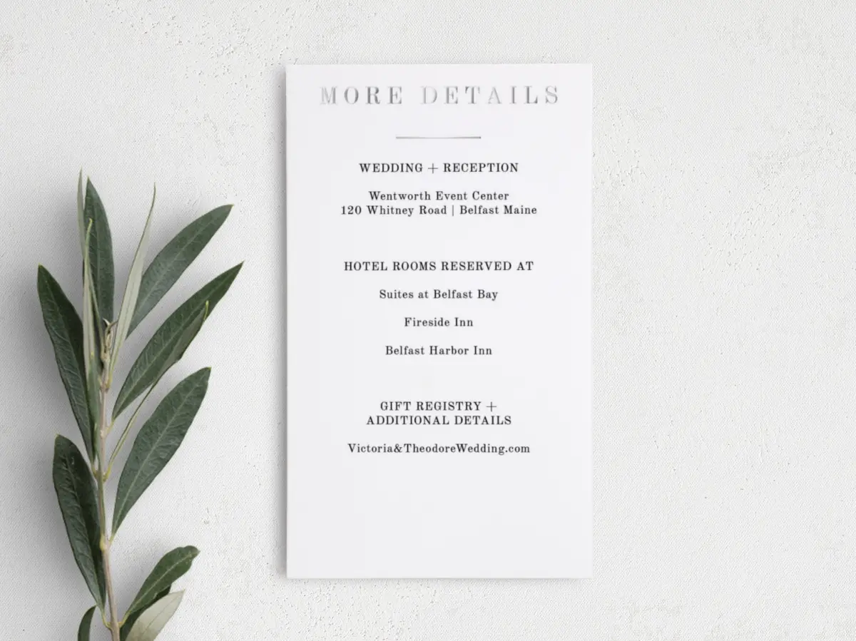 Step Enclosure Card