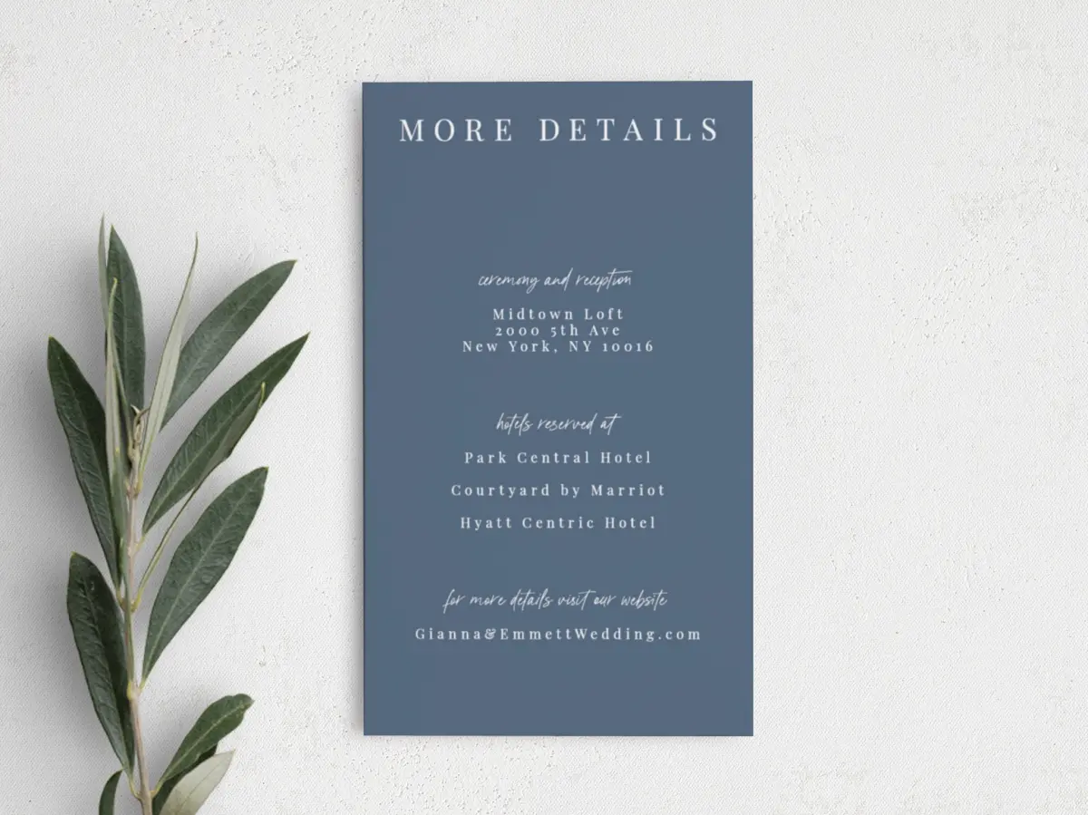 Step Enclosure Card