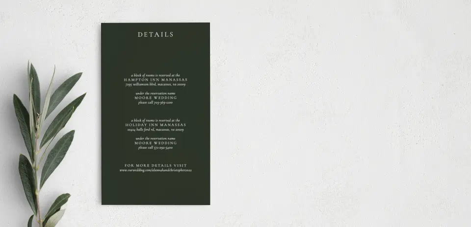 Step Enclosure Card