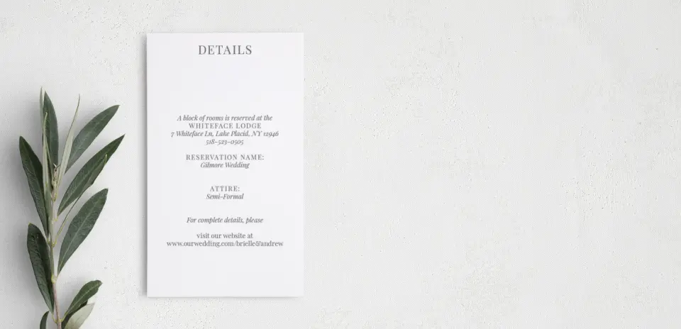 Step Enclosure Card