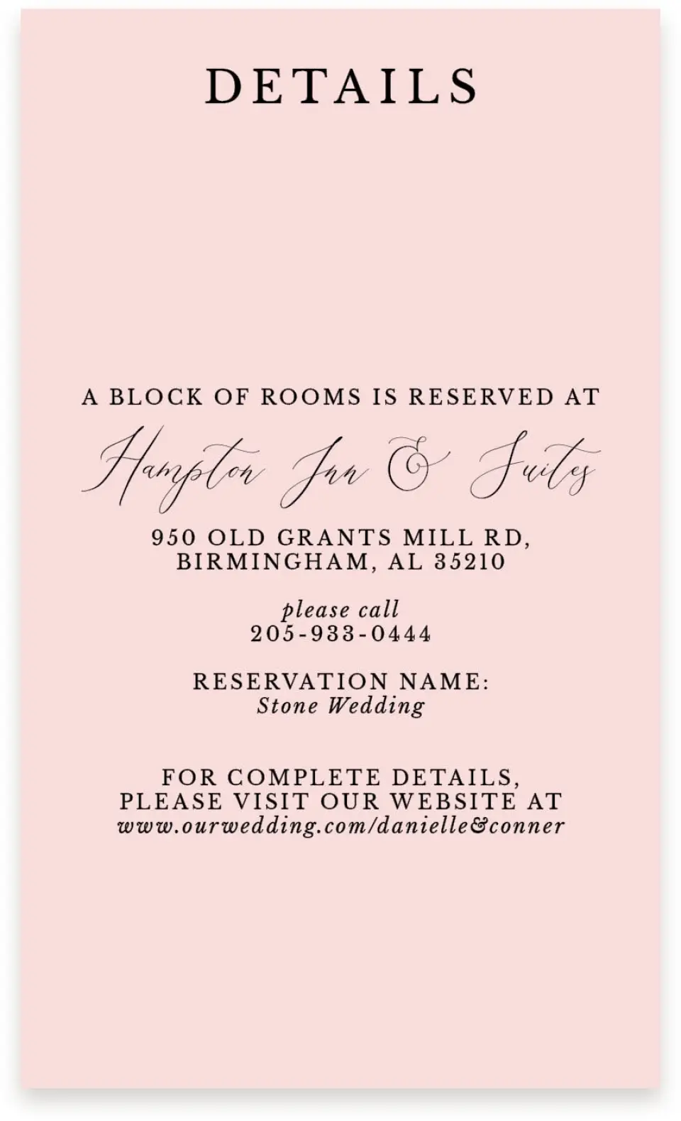 This is a  4" x 6.75" Enclosure Cards (Pocket Invitation) called Soft Florals printed in full color on Premium Smooth paper