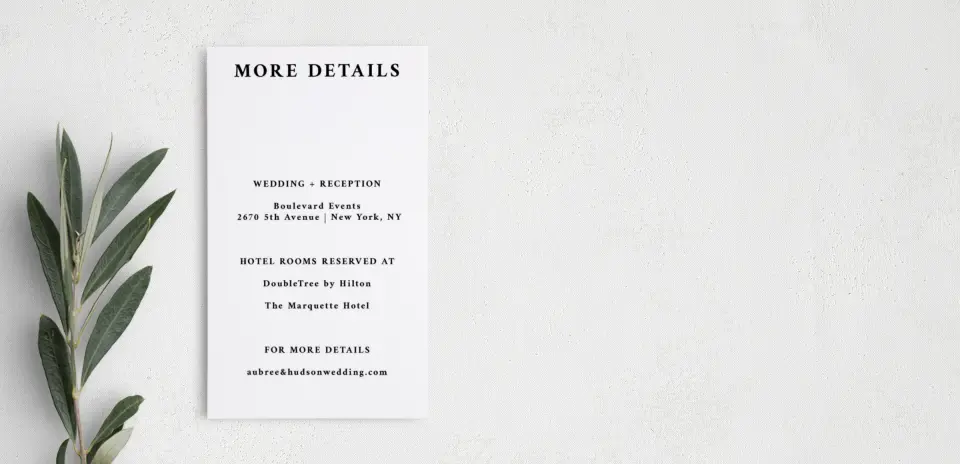 Step Enclosure Card