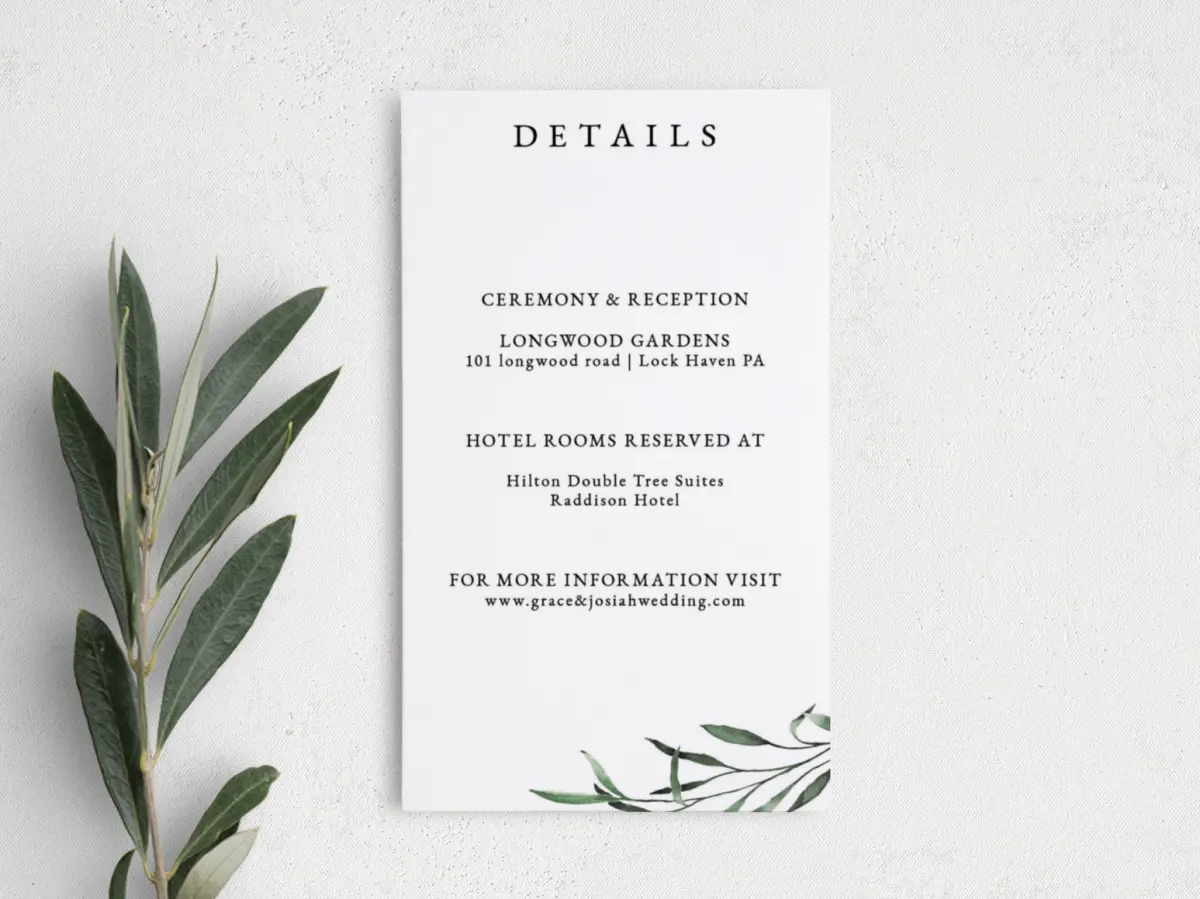 Step Enclosure Card