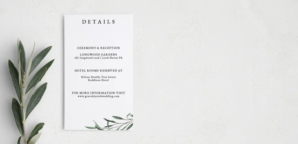 Step Enclosure Card