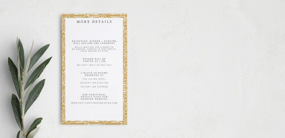 Step Enclosure Card