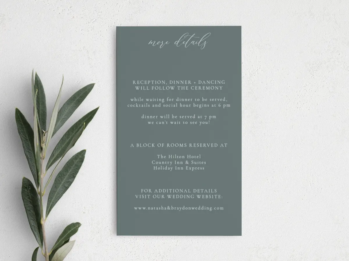 Step Enclosure Card