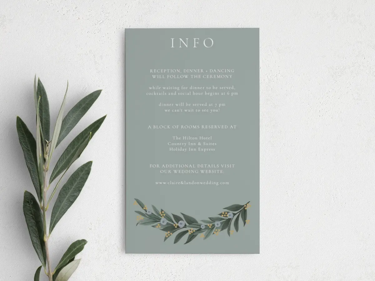 Step Enclosure Card