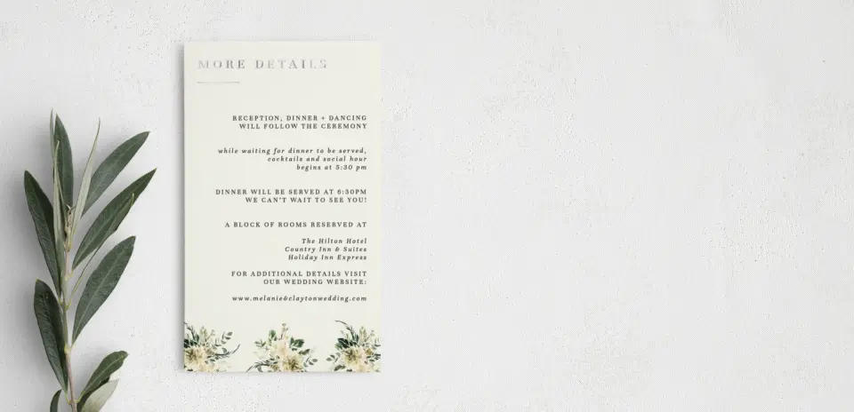 Step Enclosure Card