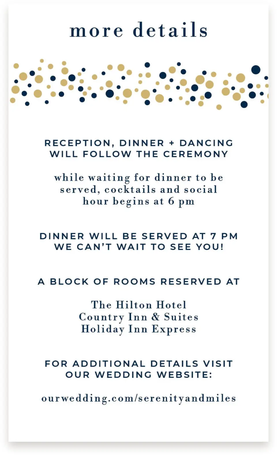 This is a  4" x 6.75" Enclosure Cards (Pocket Invitation) called Modern Countdown printed in full color on Premium Smooth paper