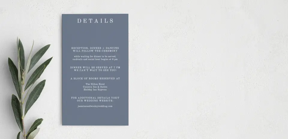 Step Enclosure Card