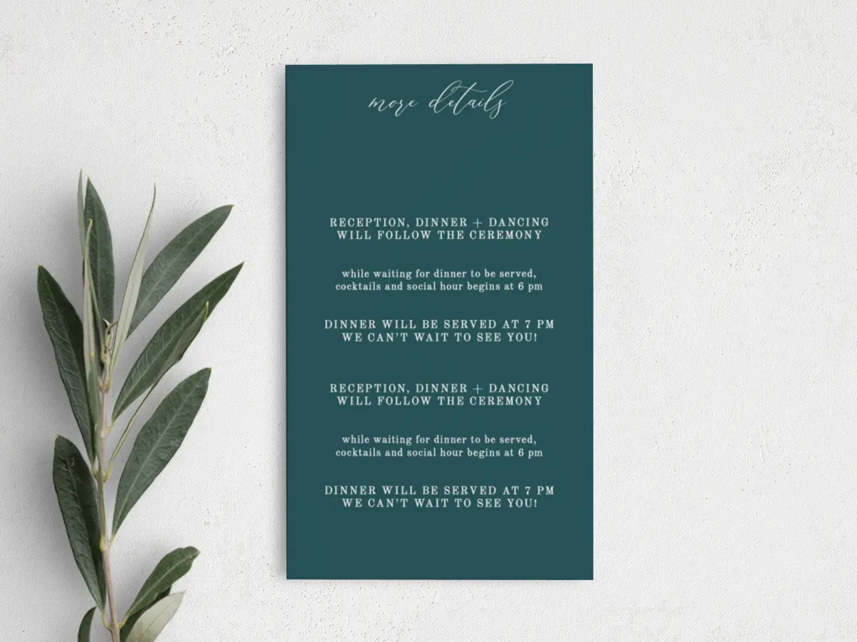 Step Enclosure Card