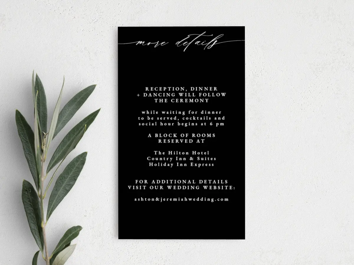 Step Enclosure Card