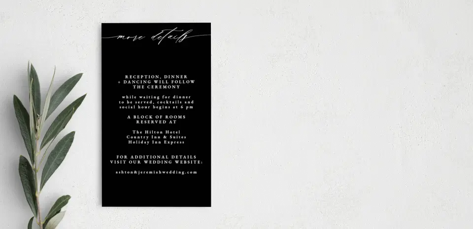 Step Enclosure Card