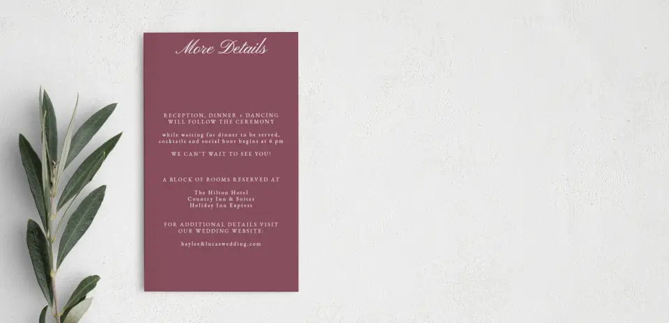 Step Enclosure Card