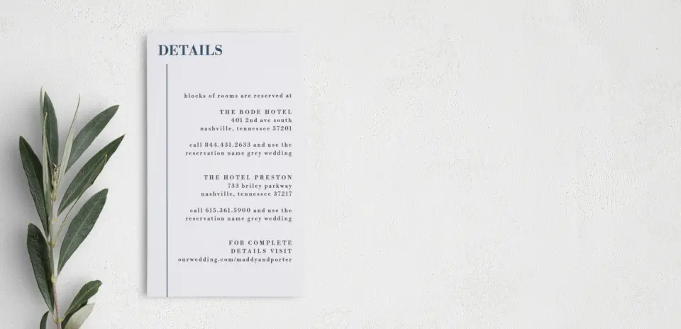 Step Enclosure Card