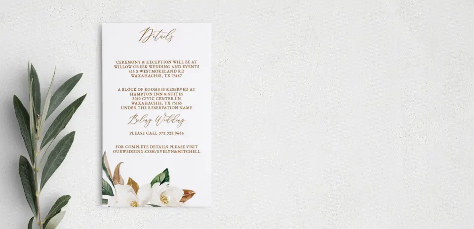 Step Enclosure Card