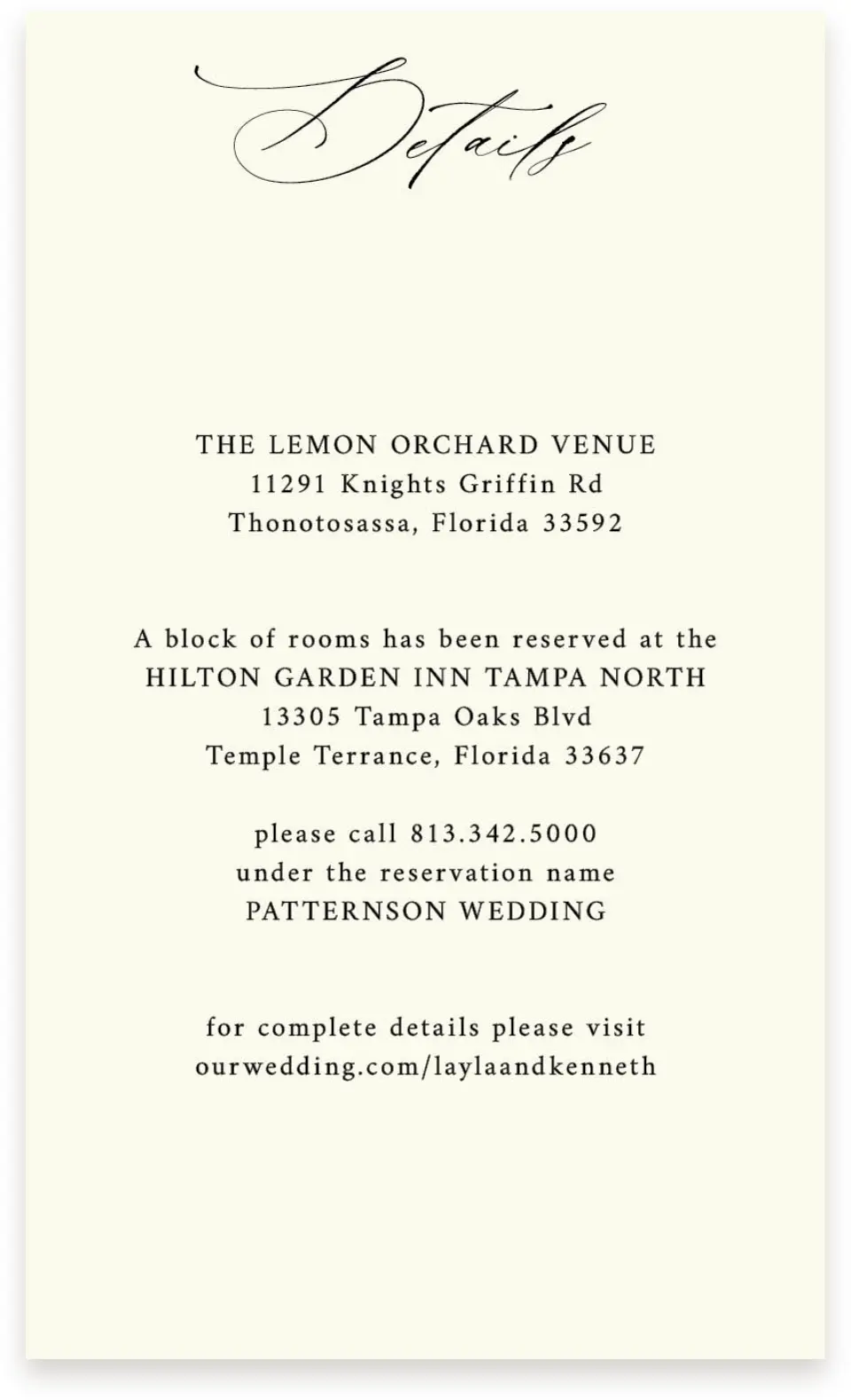 This is a  4" x 6.75" Enclosure Cards (Pocket Invitation) called Antique Lemon printed in full color on Premium Smooth paper
