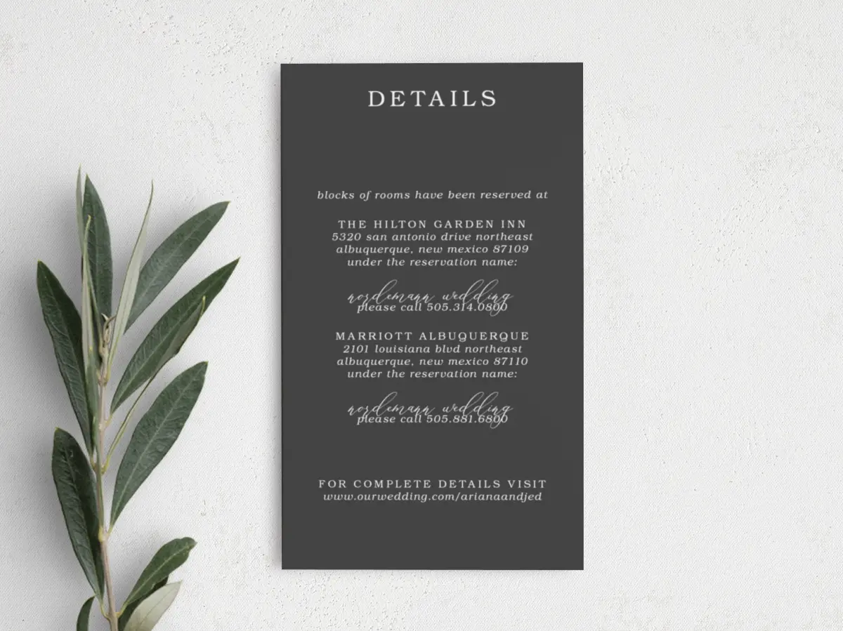 Step Enclosure Card