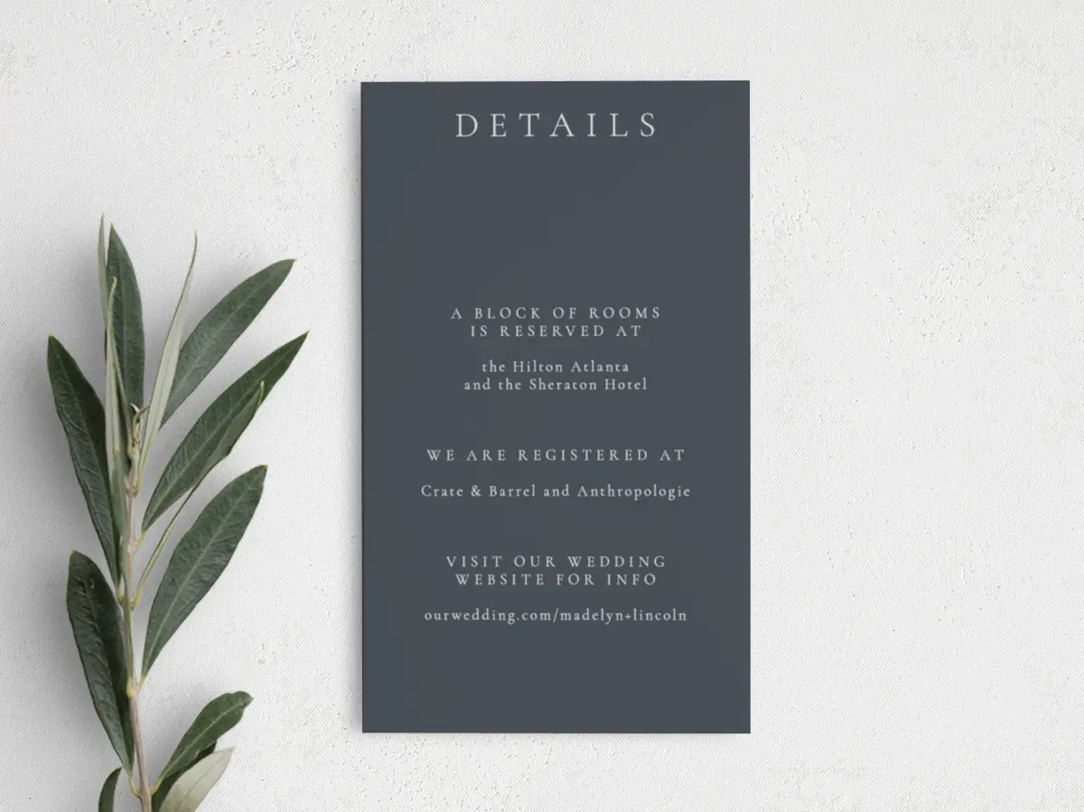 Step Enclosure Card