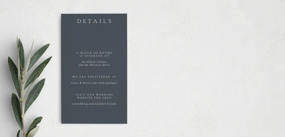 Step Enclosure Card