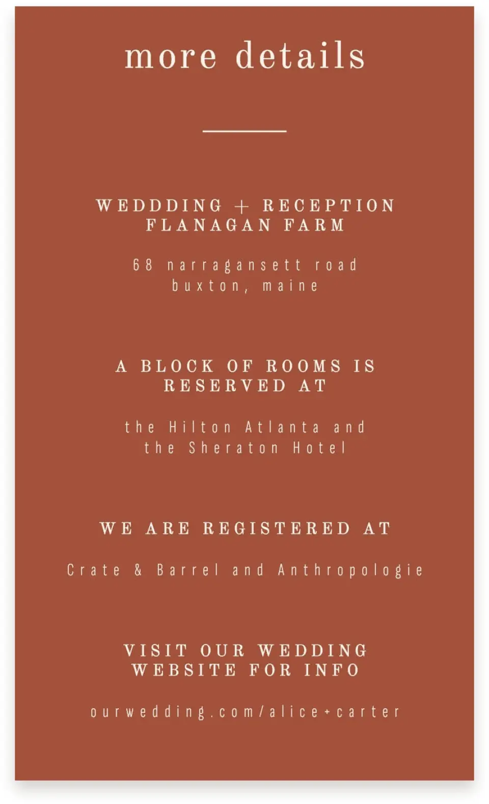This is a  4" x 6.75" Enclosure Cards (Pocket Invitation) called Turning Leaves printed in full color on Premium Smooth paper
