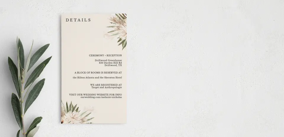 Step Enclosure Card