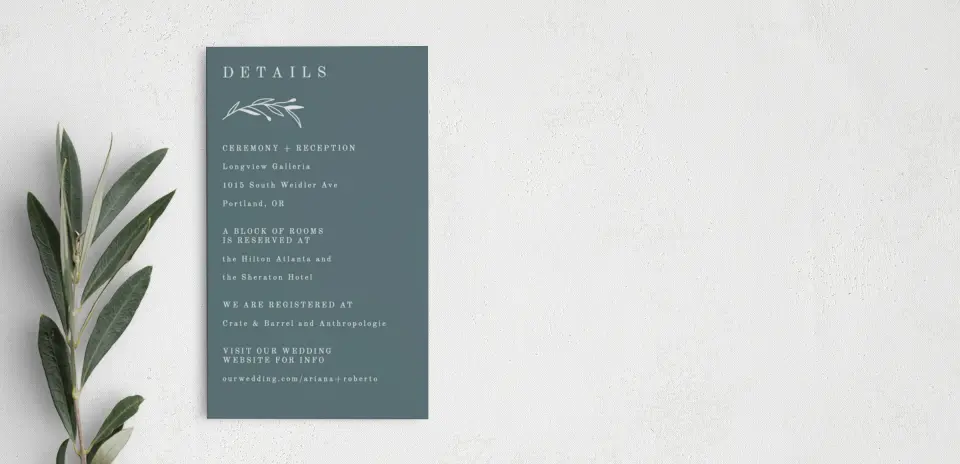 Step Enclosure Card