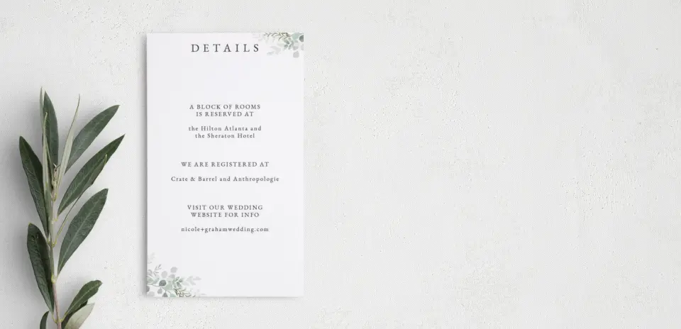 Step Enclosure Card