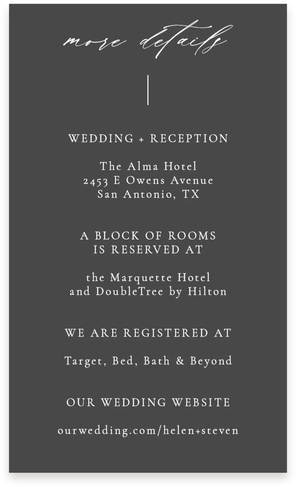 This is a  4" x 6.75" Enclosure Cards (Pocket Invitation) called Quiet Scene printed in full color on Premium Smooth paper