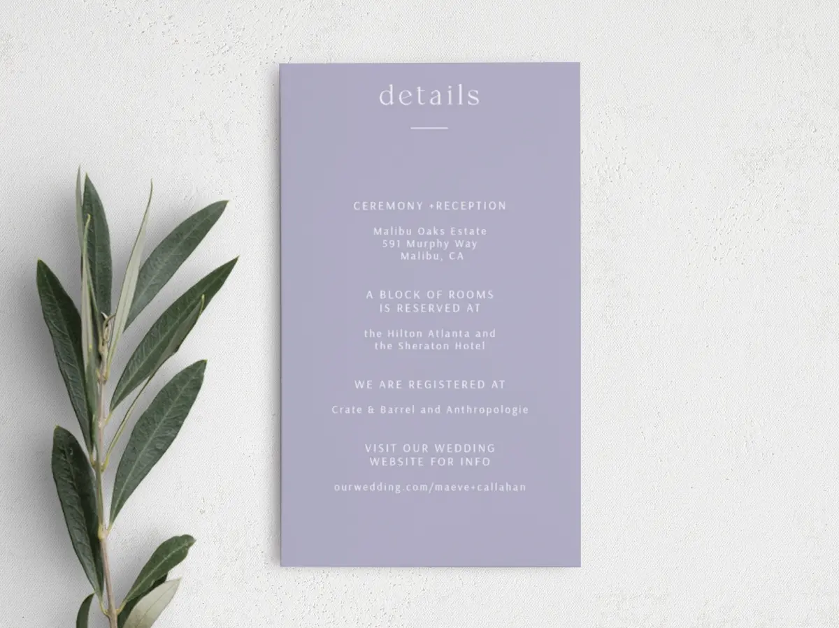 Step Enclosure Card