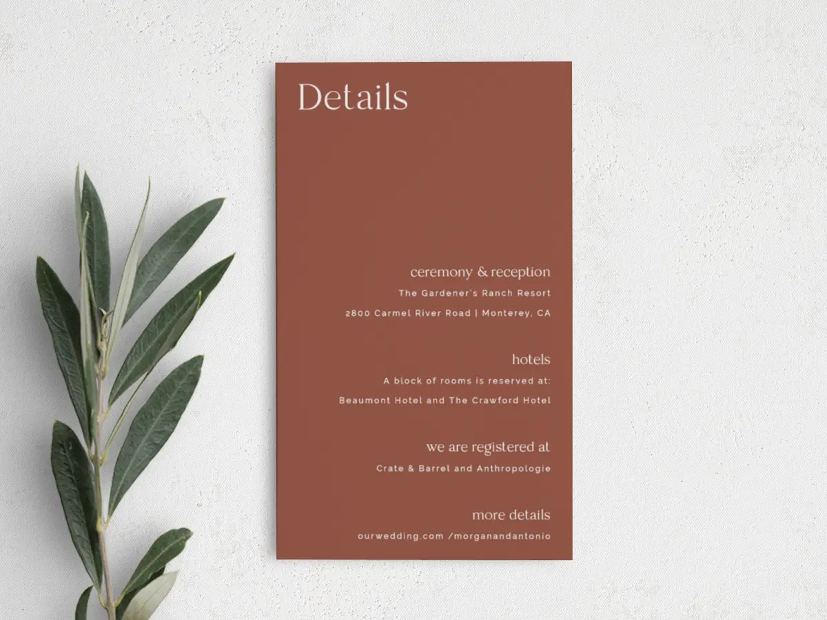 Step Enclosure Card