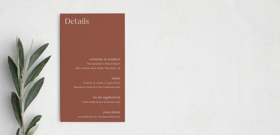 Step Enclosure Card