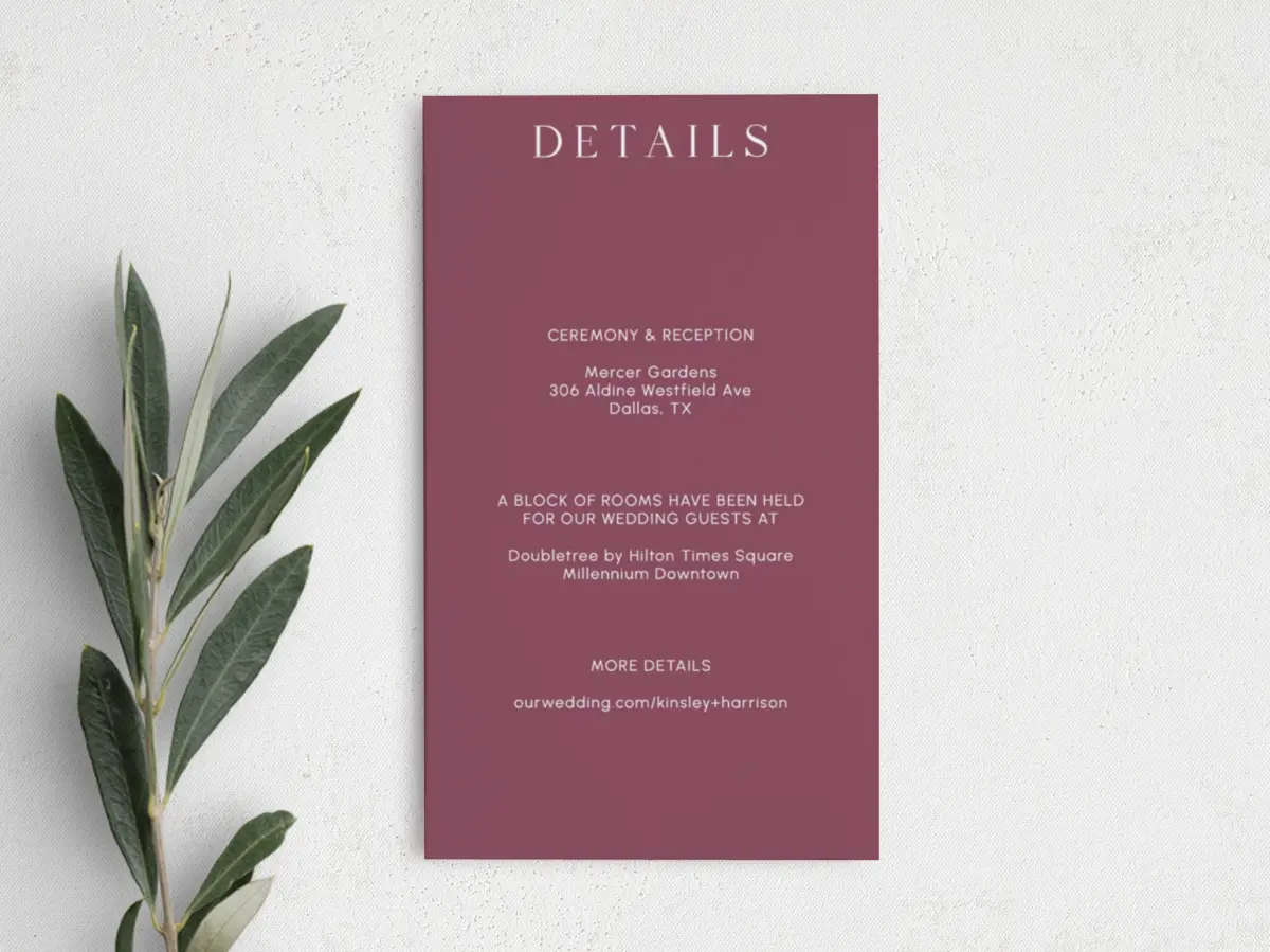 Step Enclosure Card