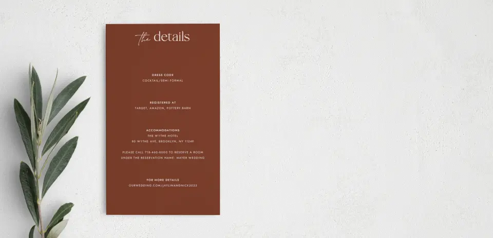 Step Enclosure Card