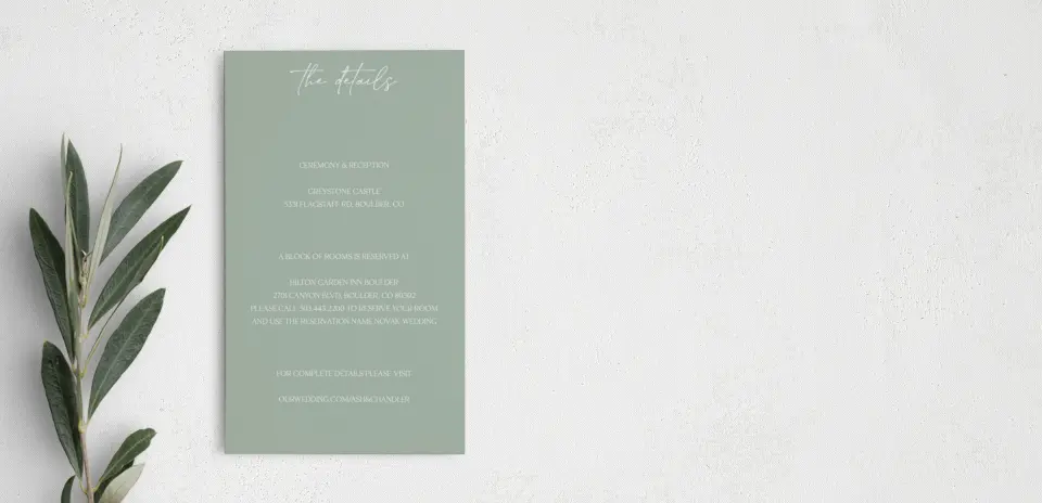 Step Enclosure Card