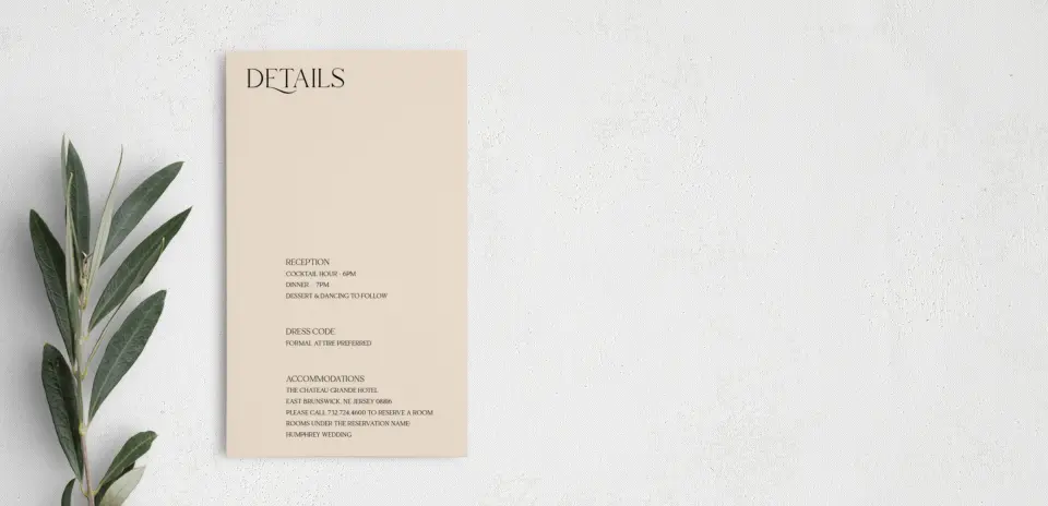 Step Enclosure Card