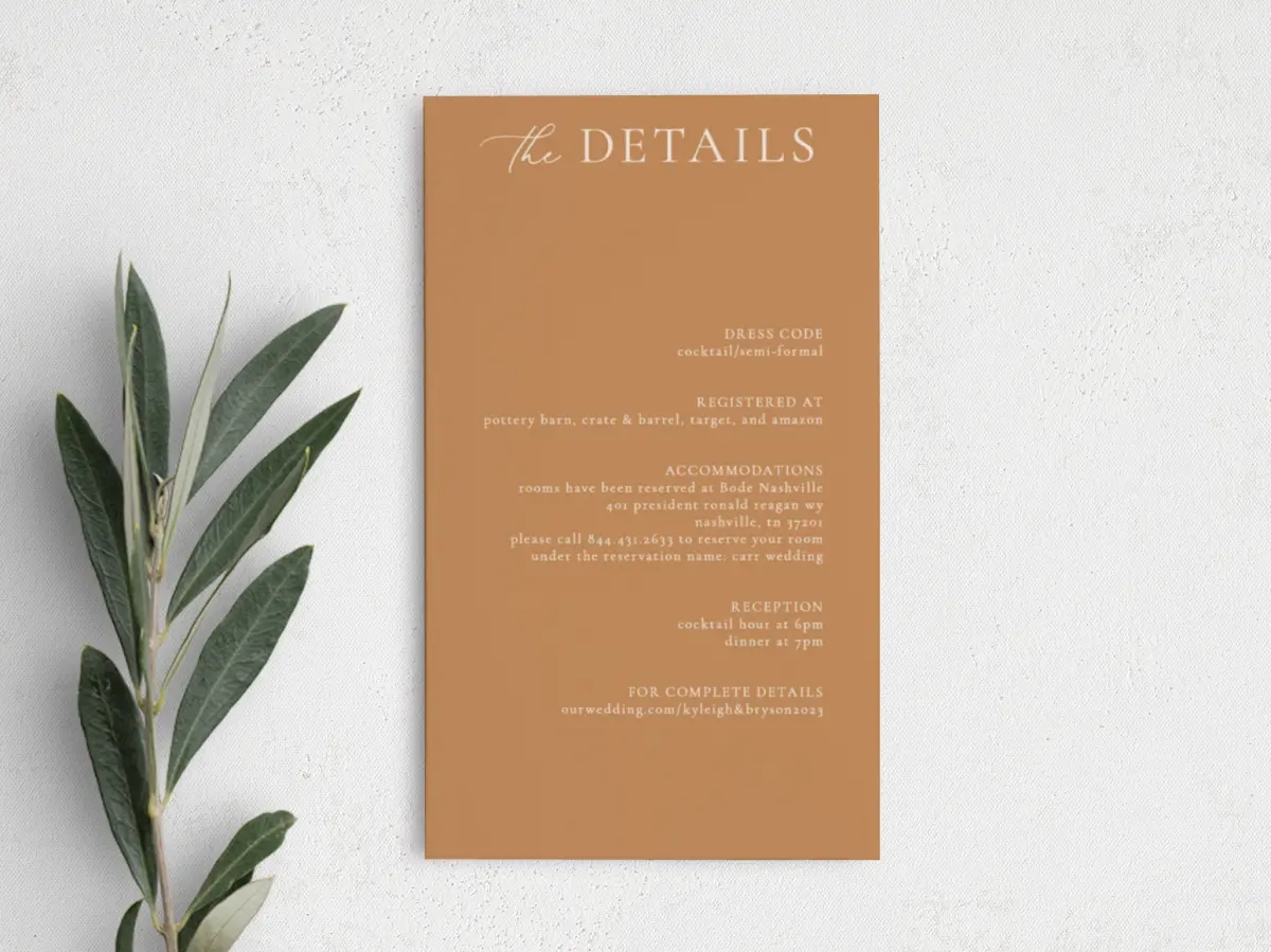 Step Enclosure Card