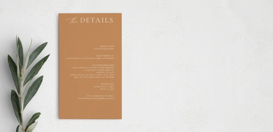 Step Enclosure Card