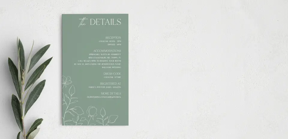 Step Enclosure Card