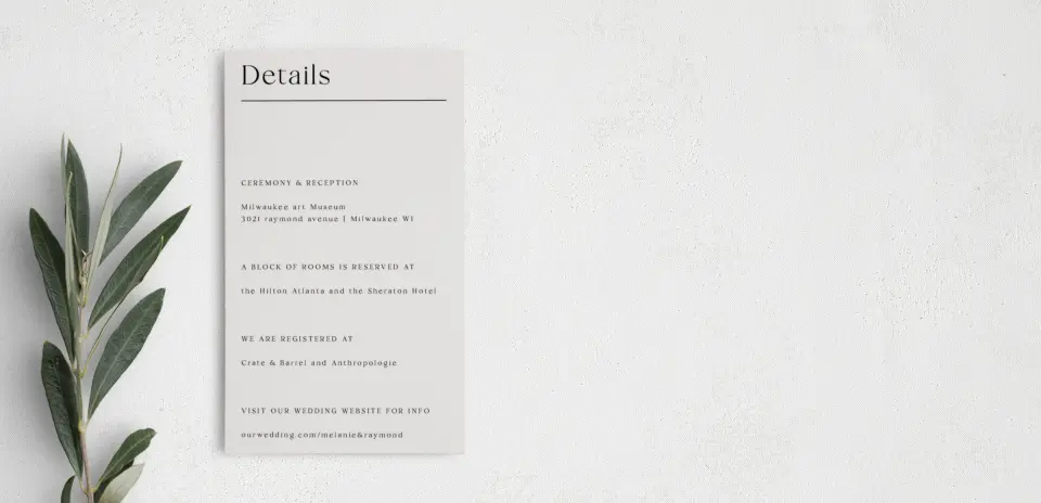 Step Enclosure Card