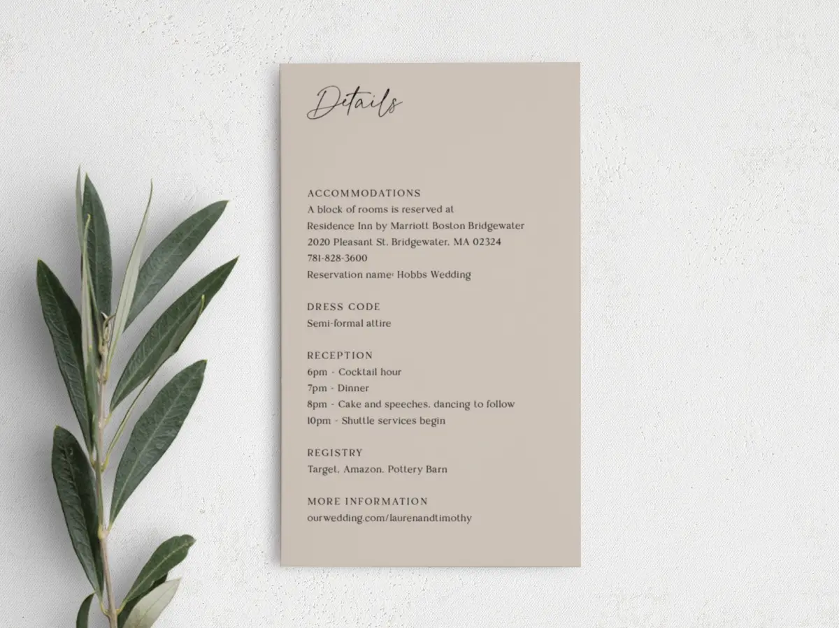 Step Enclosure Card